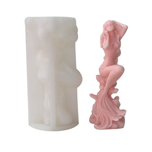 Professional Factory made Coral reef creative Mermaid tail Aromatherapy candles