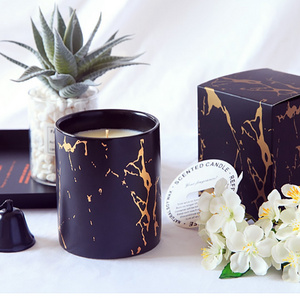 Superior Quality Eco-friendly Soy Wax Ceramic Candle Jar Scented Tealight Candles