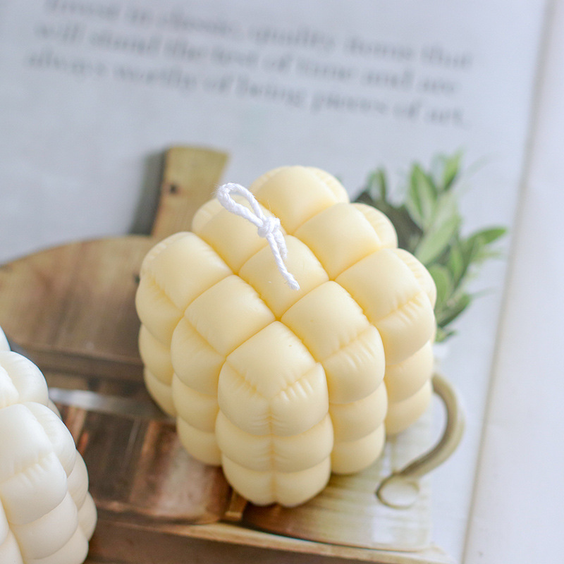 Modern Design Home Decoration Crafts Bee Wax Soy Scented Candles  Bubble Cube Candles