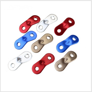 Aluminum Alloy Guyline Cord Adjuster Tent Tensioners Rope Adjuster Tent Rope Adjusters for Outdoor Camping Hiking