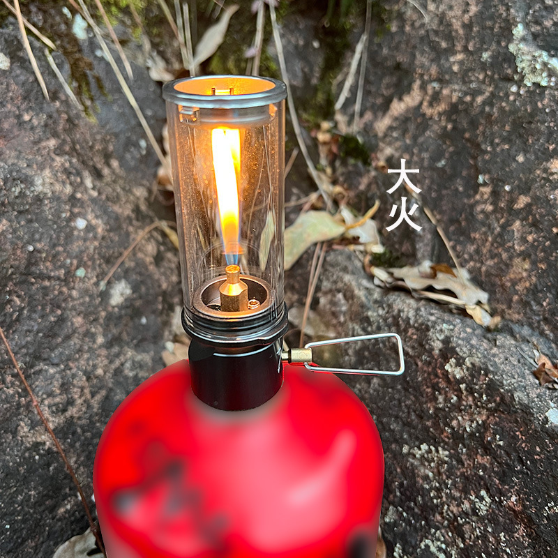 Outdoor Camping Atmosphere Candle Lamp Tent Gas Lamp Camping Lantern