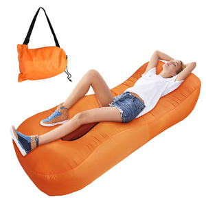 Inflatable Lounger Air Sofa Inflatable Couch Beach Cool Chair for Outdoor Pool Air Mattress Sofa