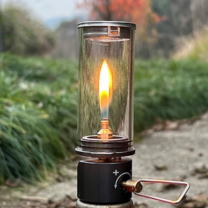 Outdoor Camping Atmosphere Candle Lamp Tent Gas Lamp Camping Lantern