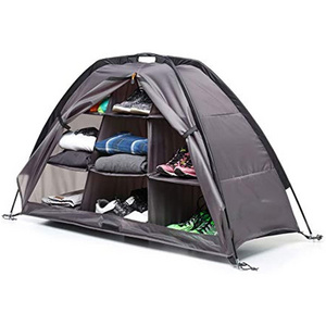 New Style Outdoor  Tent & RV Camping Organizer for Storage Camping Gear and Accessories with 9-Shelf Storage