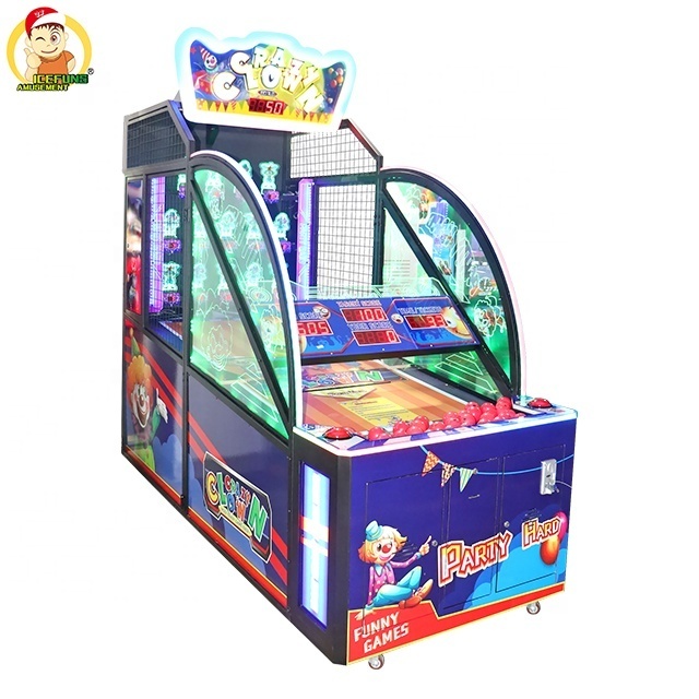 Down the Clown Arcade Redemption Tickets Coin Operated Games Machines