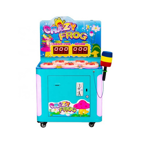 whack a hole arcade hitting crazy frog kids hammer game machine