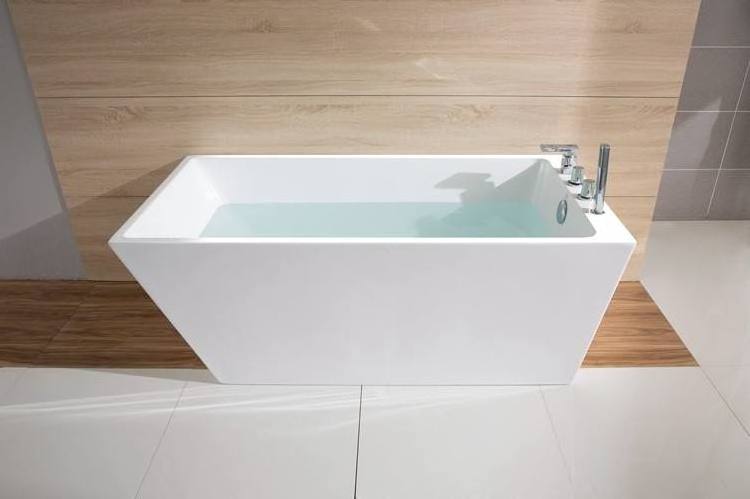 ICEGALAX IG065D  High Quality Durable Custom Color Stackable Three Side Skirt ABS Bathtub Acrylic Bathtub