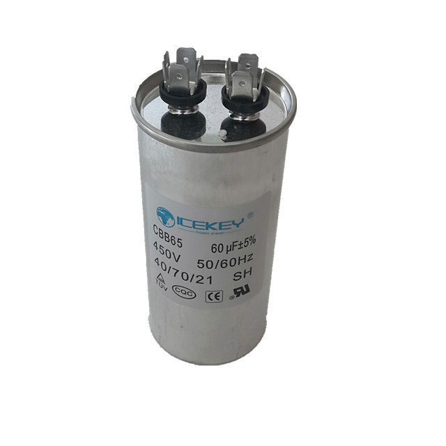 CBB65 air conditioner compressor start capacitor 40/50/60/70 / 80UF 450V cbb65 ac motor run capacitor used for air conditionder