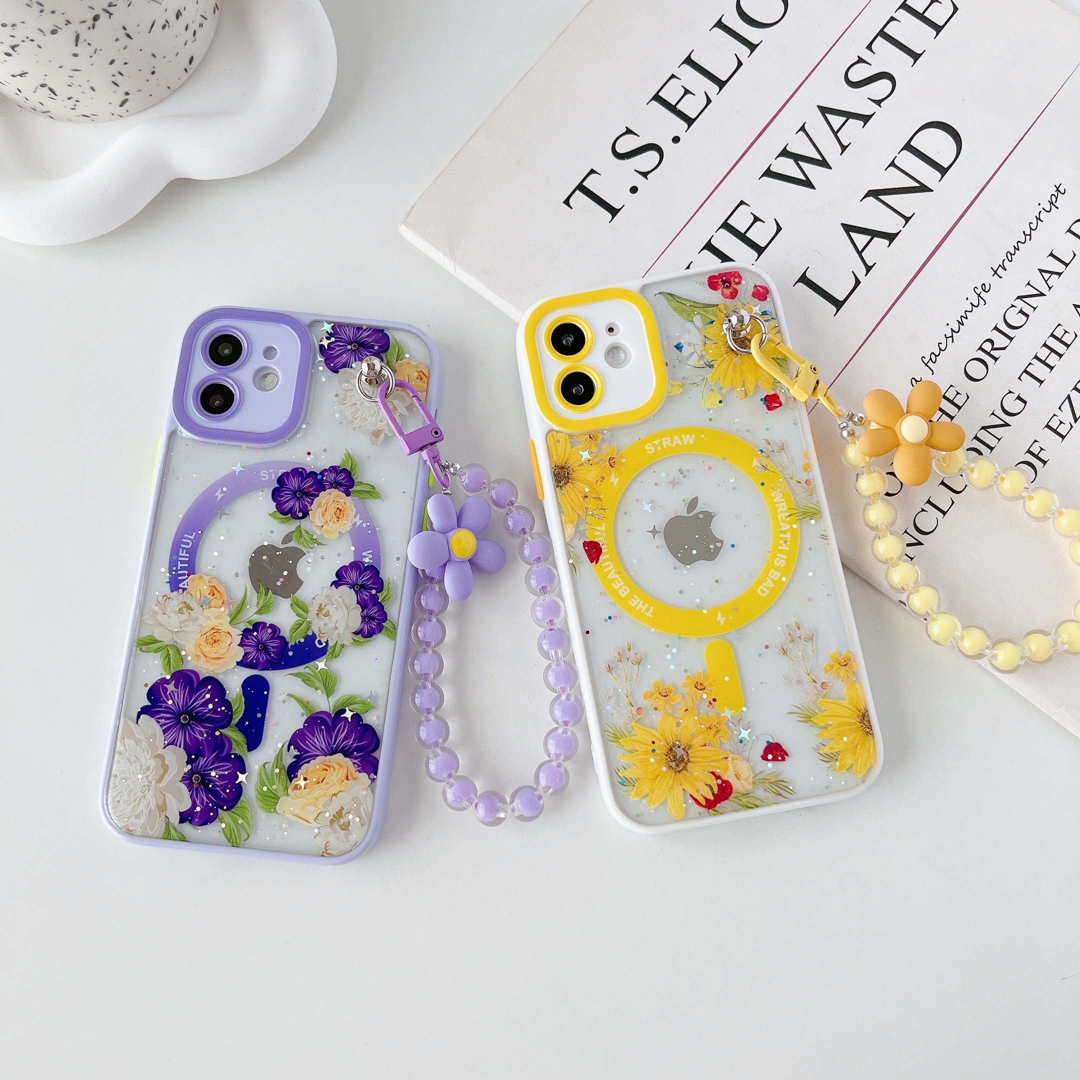 Low Price Drip Adhesive Phone Case Mobile Cover Liquid Glitter Phone Case