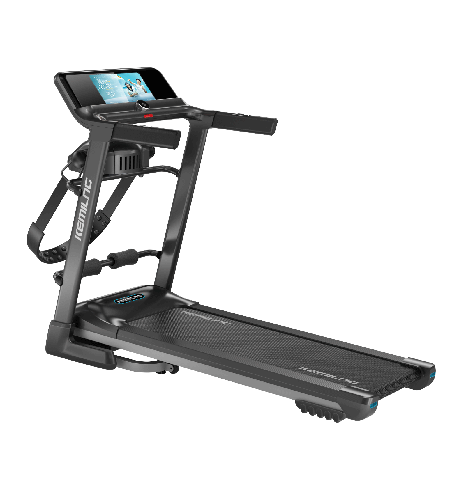 Mini Treadmill HD COLOR SCREEN Foldable Running Gym Fitness Machine Electric Walking Professional Save Space Home Use Treadmill