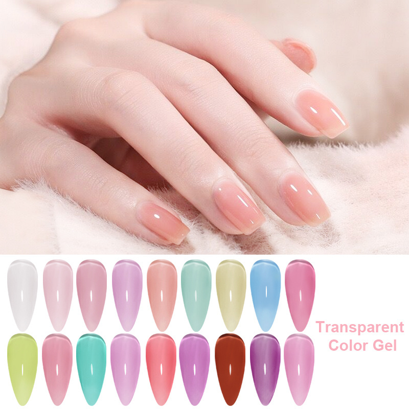 IMTITI Wholesale Nail Products Organic Summer Collection Transparent Color Soak off Nail Painting Clear Nail Gel Polish UV Gel