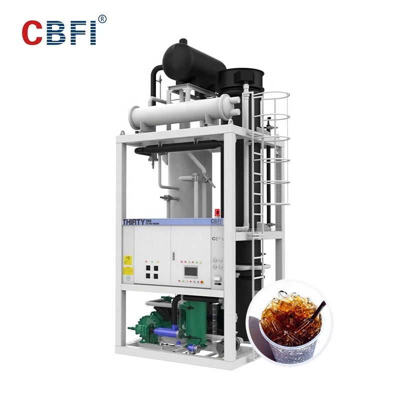 5 Ton Tube Ice Machine 3000kg Ice Machine Making Tube