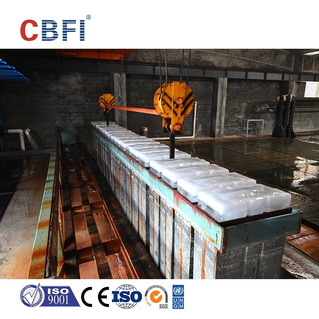 CE Approved Large Project 25 Tons To 500 Tons Stainless Steel Moulds Ice Block Making Machine Plant