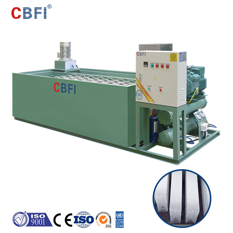 1 Ton Small Space Large commercial ice block making machine