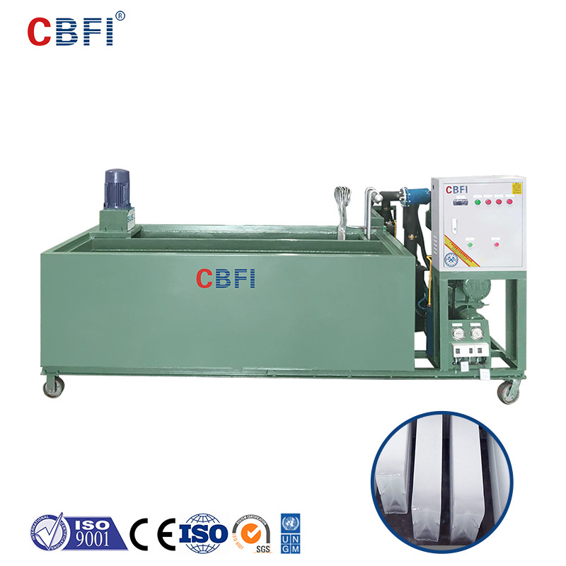 1 Ton Small Space Large commercial ice block making machine