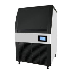 ice maker machine 60kg per day Spraying Small Square maquina de gelo em barra water/air cooling