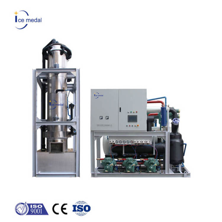 Icemedal IMT10 10t/day industrial tube ice machine for ice factory crystal  new ice tube maker machine mesin es kristal