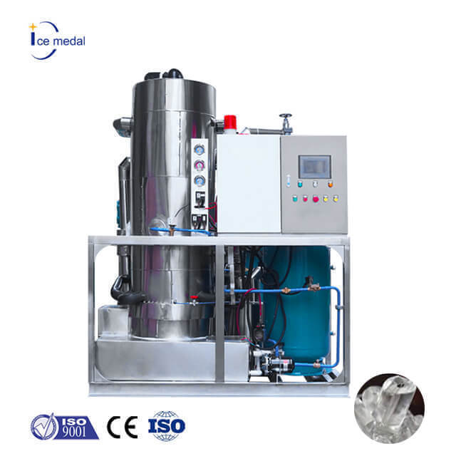 ICEMEDAL IMT5 5000kg per day Ice tube ice making machine for drinks maquina fabricadora de hielo industrial ice crystal machine