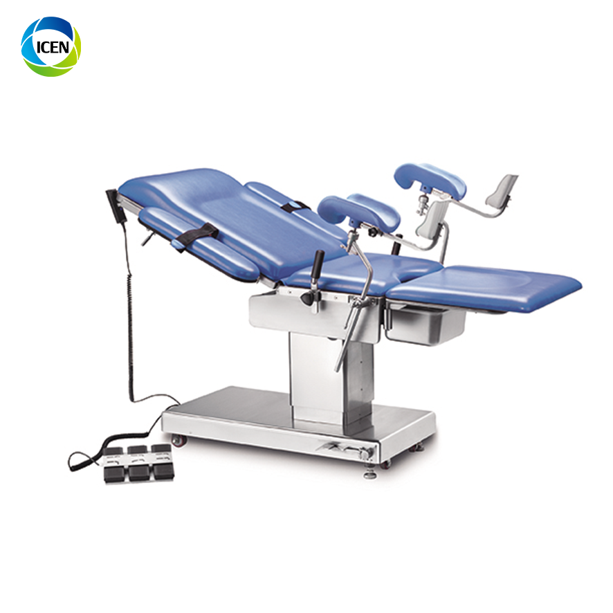 IN-004 Muti-function Women Obstetric Birthing Bed Electric Ldr Gynecology Bed For Delivery