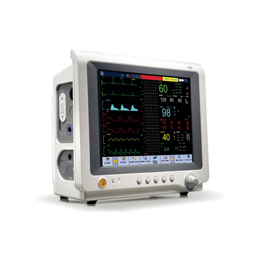 Comen C80 Hospital Icu Ambulance Monitoring Equipment Is Multi-parameter Portable Comen Patient Monitor