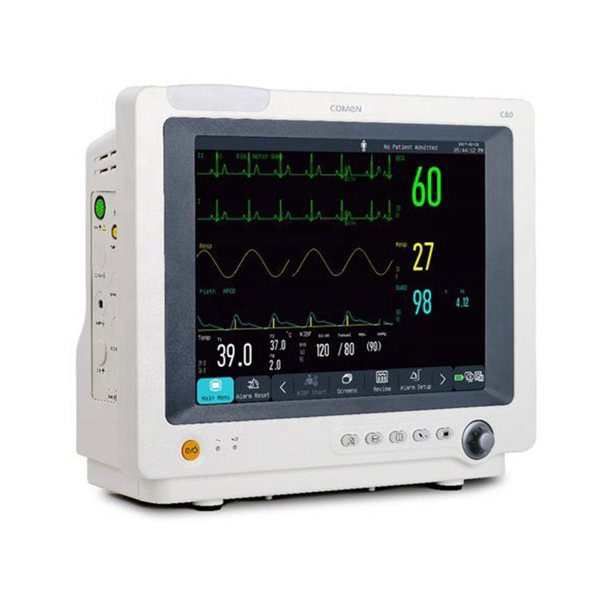 Comen C80 Hospital Icu Ambulance Monitoring Equipment Is Multi-parameter Portable Comen Patient Monitor