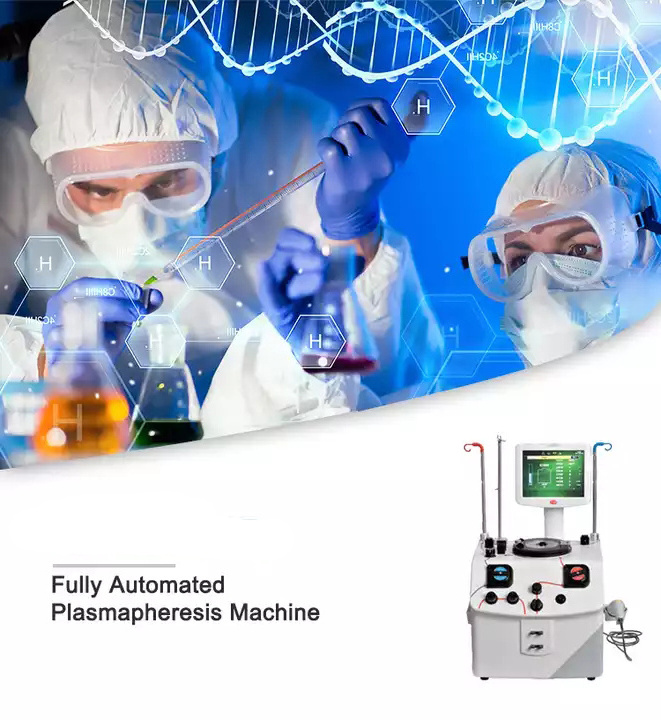 Medical Hospital Platelet Apheresis Machine Fully Automated Plasmapheresis Machine