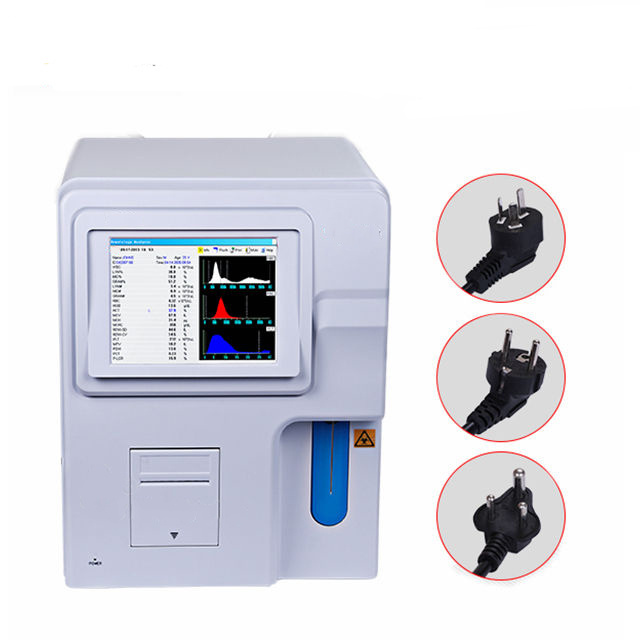 3-parts Automatic Hematology Analyzer Price/medical Laboratory Equipment/cbc & Fbc Machine