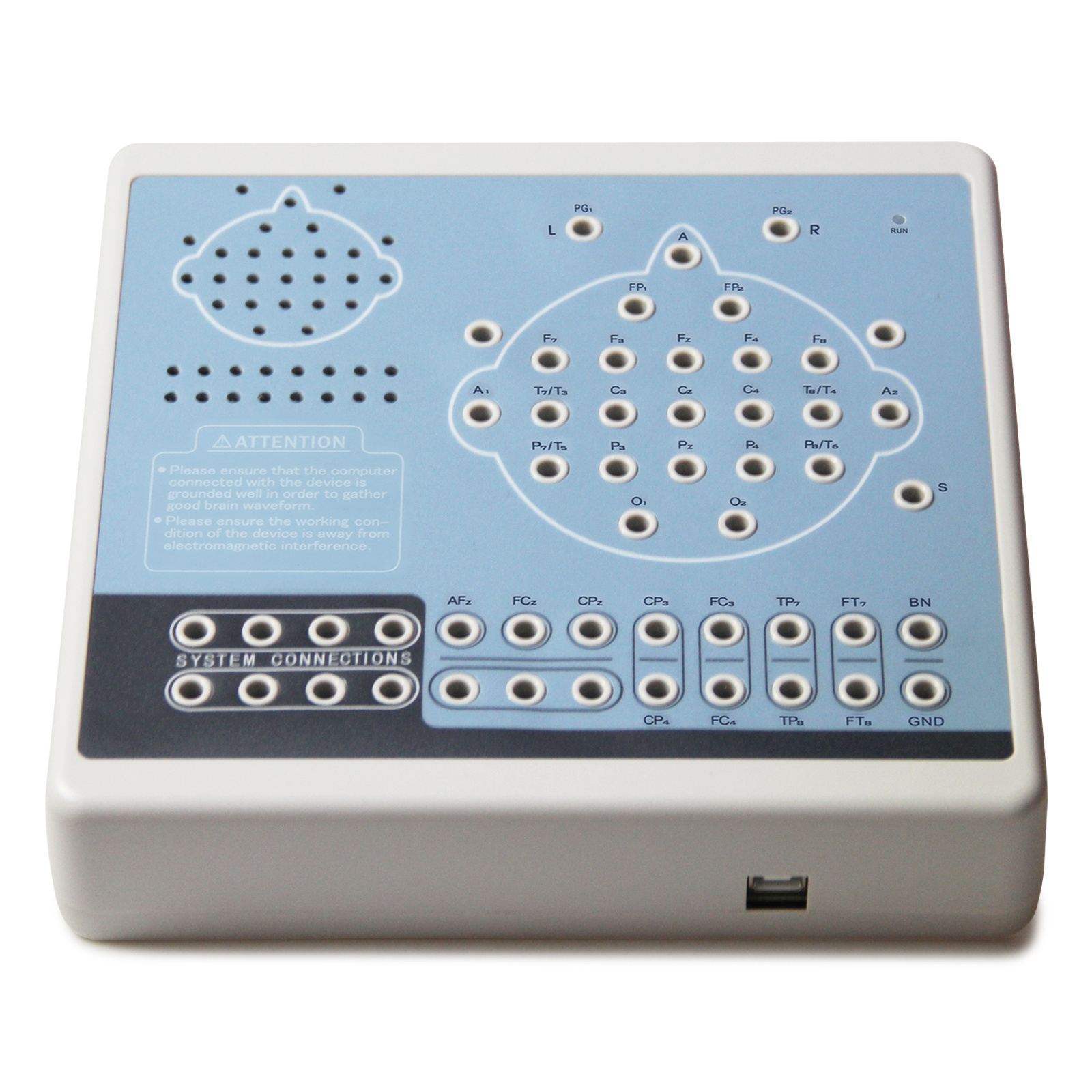 IN-H010 Portable  Digital Wireless EEG  Brain Electric Activity Mapping System  24 Channel EEG Machine