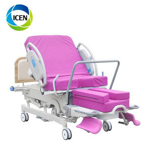 IN-T502-C-1 Medical Electric Gynecological Obstetric Table Delivery LDR Bed Operation Table For Child Birth