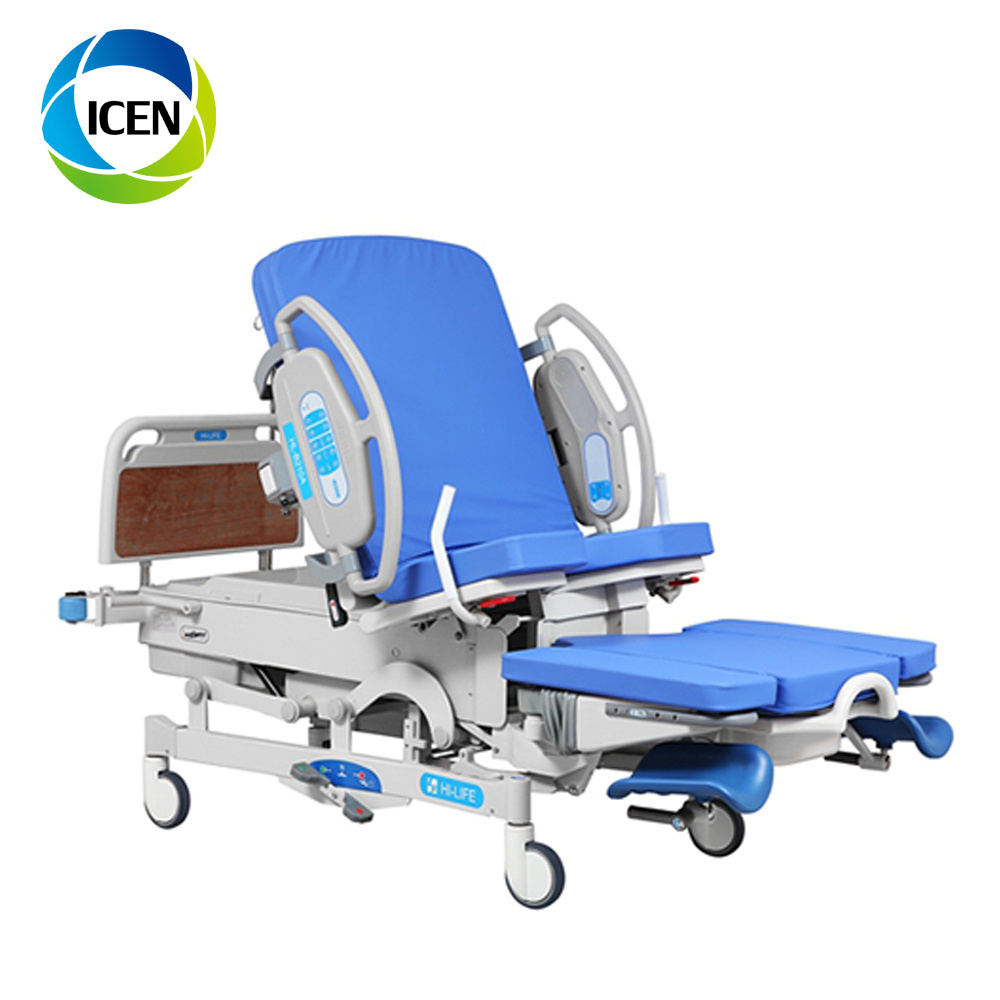 IN-T502-C-1 Medical Electric Gynecological Obstetric Table Delivery LDR Bed Operation Table For Child Birth