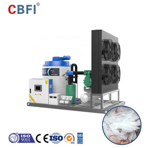 5 Ton Seawater Flake Ice Machine For Vessel/Fishing Boat