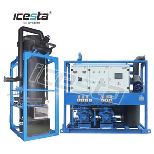 ICESTA Compact Design 5t 10t 20t 30t 50ton tube ice machine manufacturing plant