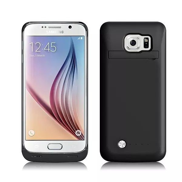 Battery Case 4000mAh Slim Portable Backup Battery Charger Cover Case Pack for Samsung Galaxy S6