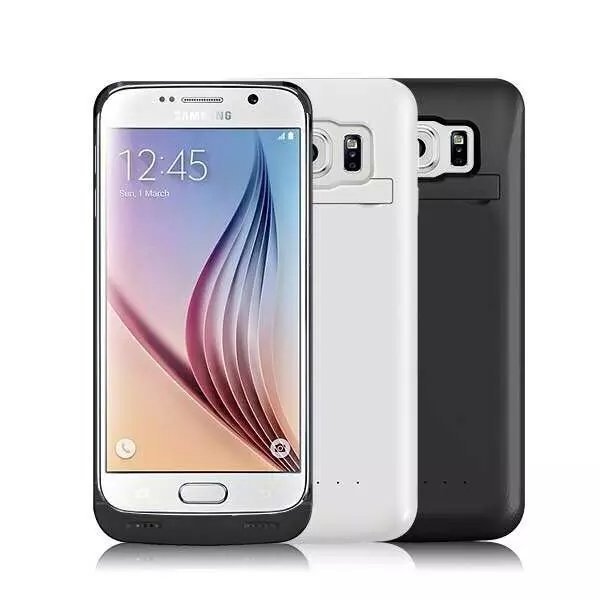 Battery Case 4000mAh Slim Portable Backup Battery Charger Cover Case Pack for Samsung Galaxy S6