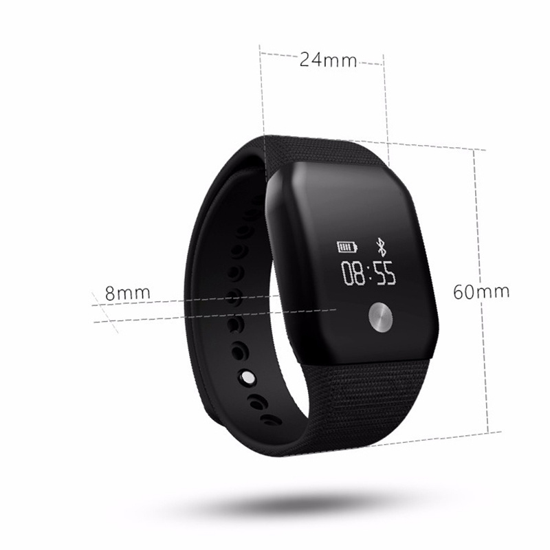 Best Selling A88+ Smart Sport Pedometer Band Heart Rate Fitness Watch Blood Oxygen Monitor Wristband