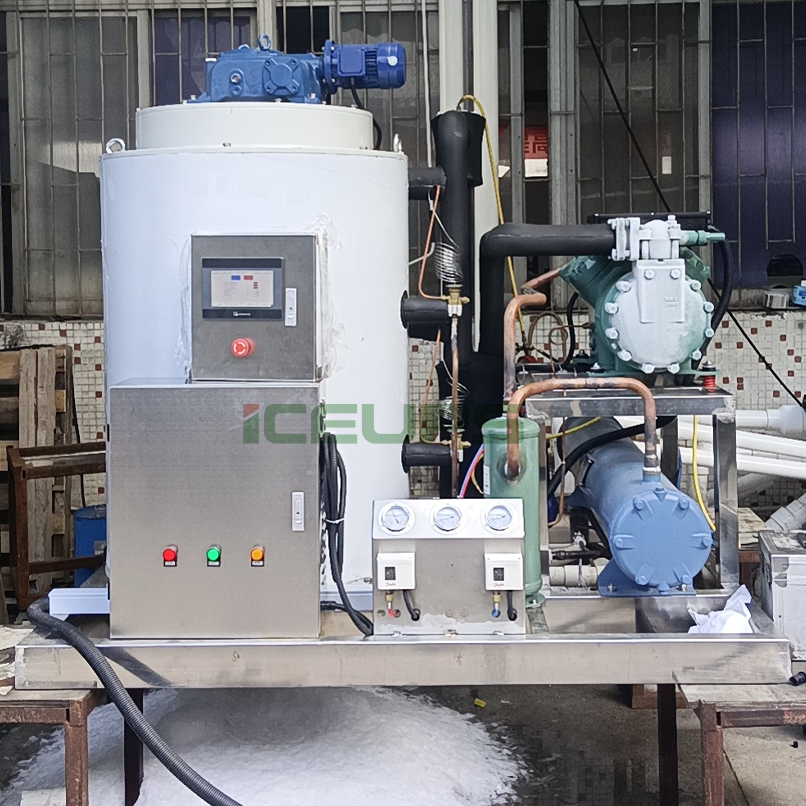 ICEUPS 5 Ton ice flake making plant for food processing