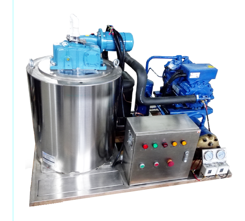 Iceups 3ton/day sea water flake ice machine for fishing boat