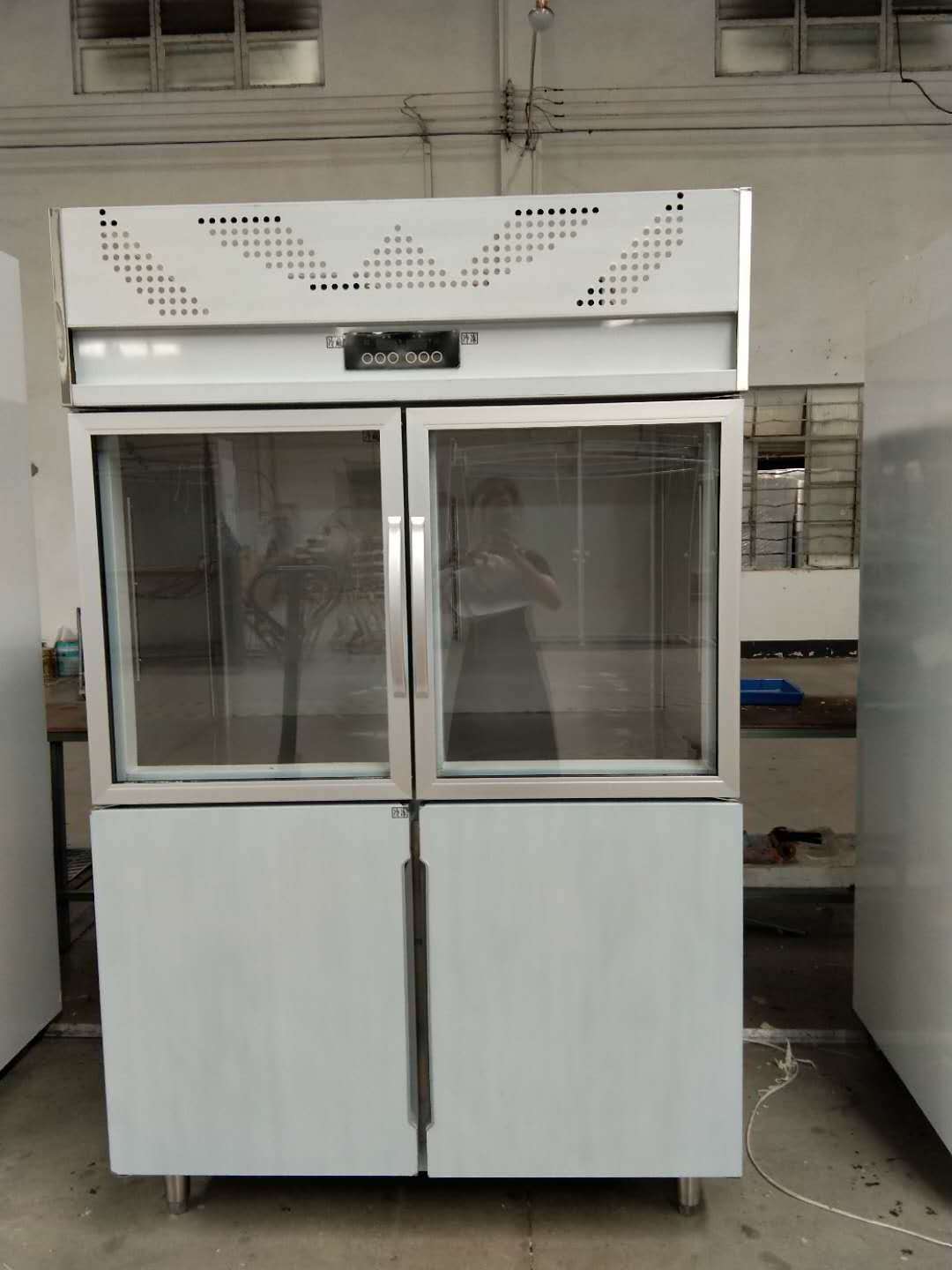 BCD1.0L4 restaurant and canteen kitchen stainless steelupright  freezer