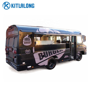 Kitlalong Hot Fast burger pizza shop snack kebab custom kitchen mobile coffee trucks food van truck with Food Truck