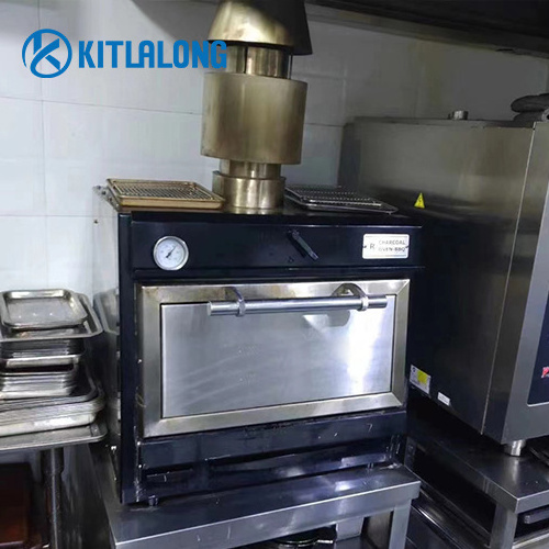 Kitlalong Best Selling Commercial Kitchen Equipment Charcoal Making Oven Beef Steak BBQ Restaurant Grill Fruitwood Charcoal Oven