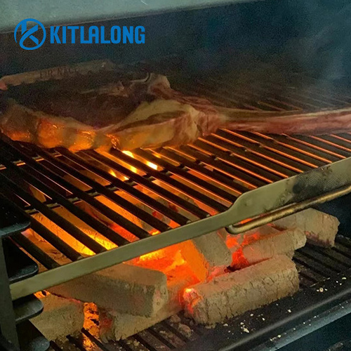 Kitlalong  Best Selling Commercial Kitchen Equipment Fruitwood Oven Meat Charcoal making Steak grill BBQ Beef Charcoal Oven