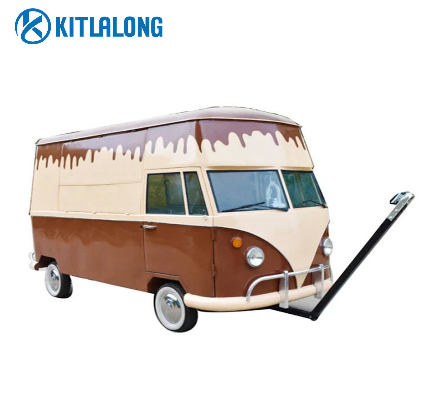 Kitlalong Street Snack Vending Equipment Coffee Food Trailer Hot Dog Carts Mobile for sale Food Truck