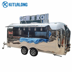 Kitlalong New Street Food Cart Mobile Bar Ice Cream Truck Hot Dog Cart  Taco Truck Coffee Food Truck