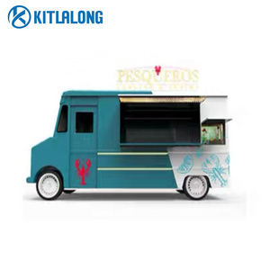 Kitlalong Streest Food Concession trailer Mobile Coffee Shop food truck trailer Coffee Truck Food Truck