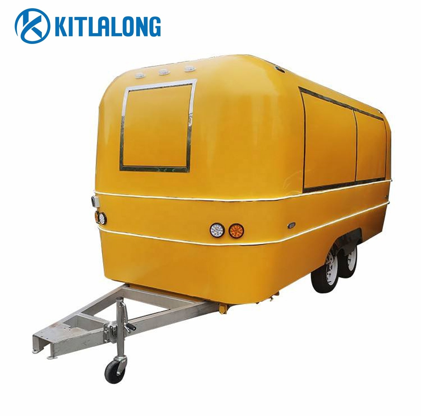 Kitlalong Best Selling Streest Food Concession trailer Mobile Coffee Shop food truck trailer Coffee Truck Food Truck