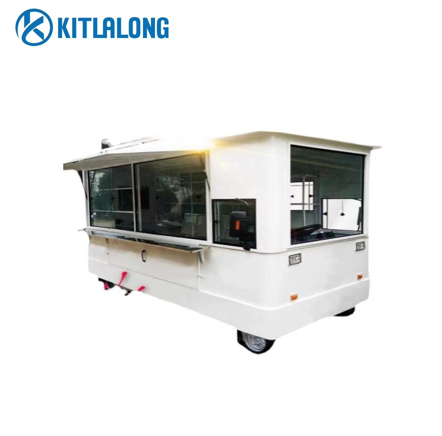 Kitlalong 2022 New Arrival  dining car food trailer Rice Coffee Van Catering  ice cream cart Food Truck