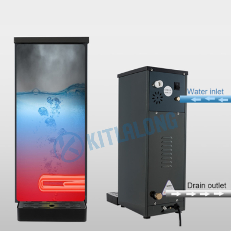 Commercial Bubble Tea Equipment MIlk Tea Coffee Shop Hot Water Boiler Automatic Stepping Electric Heating Machine