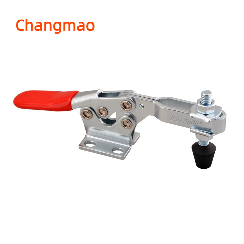 HS-225-D (Equivalent 225-U) horizontal toggle clamp hold capacity 227kg/500LB U-bar FLG base Free logo print OEM/ODM