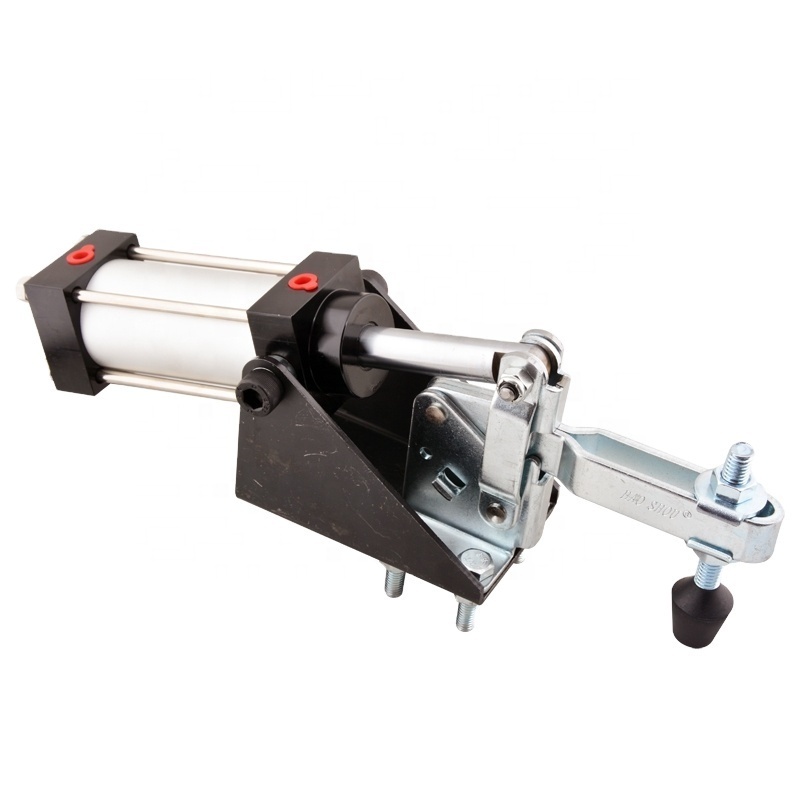 Elbow clamp fixture replaceable CH GH pneumatic fixture, capacity 340KG, 750lb, 1/8-inch inlet (similar to 810-U) HS-12265-A