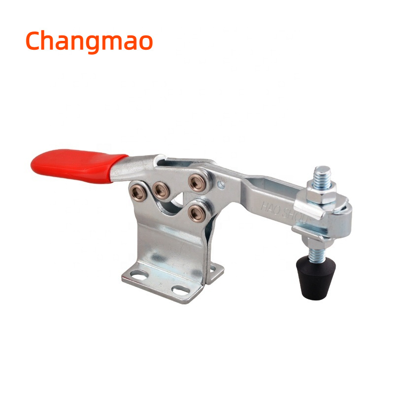 HS-225-D (Equivalent 225-U) horizontal toggle clamp hold capacity 227kg/500LB U-bar FLG base Free logo print OEM/ODM